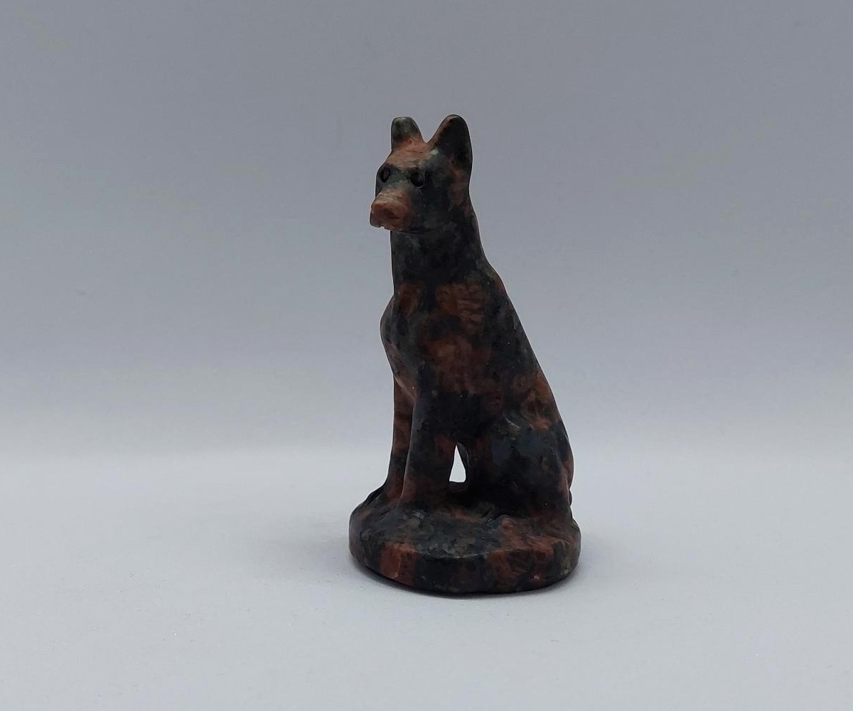 Hond mahonie obsidiaan