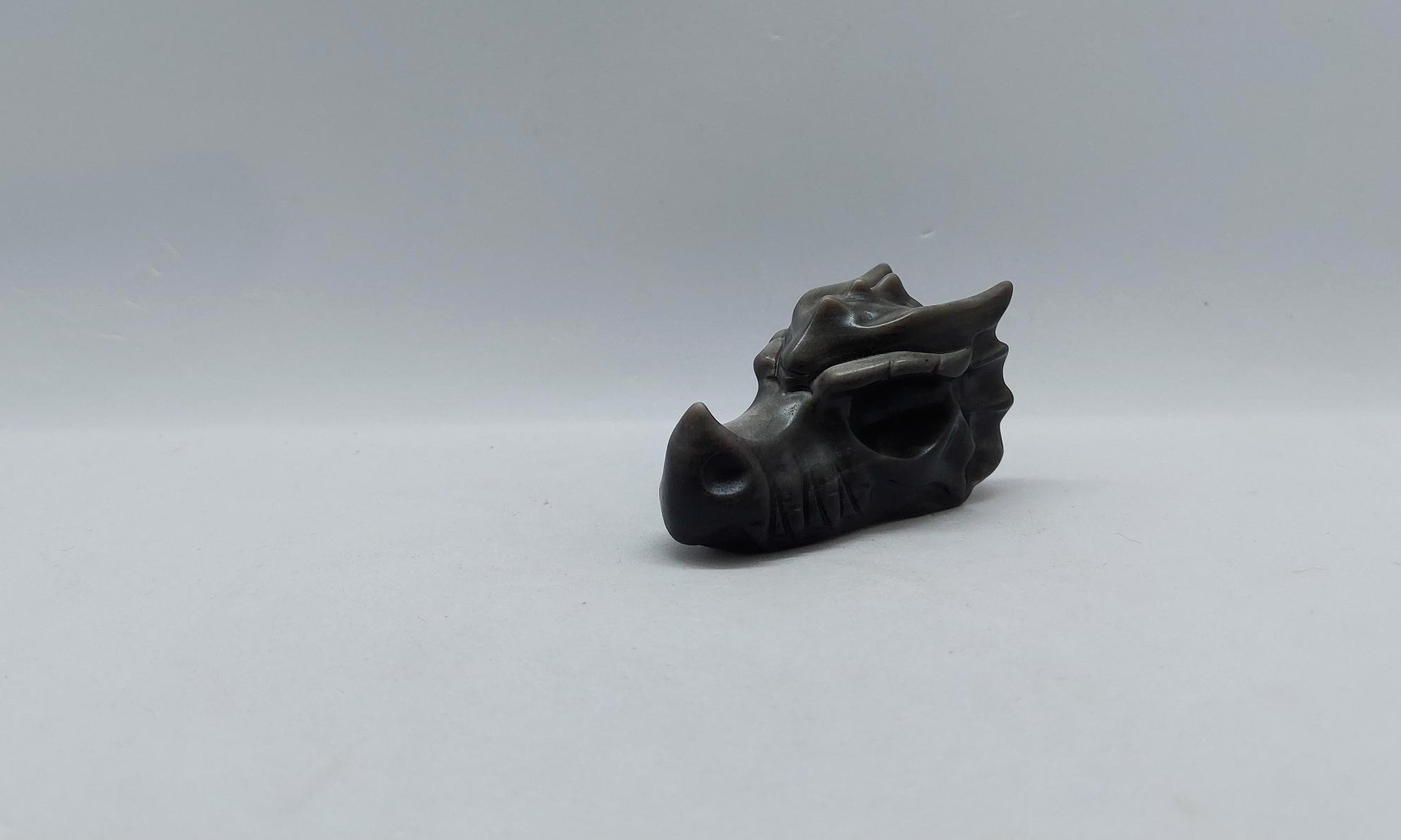 Dragon zilver obsidiaan